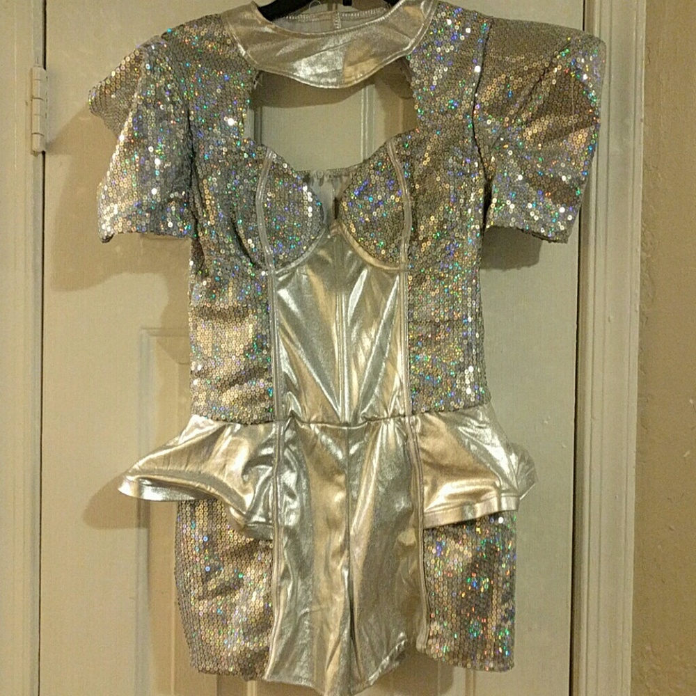 Holographic space costume